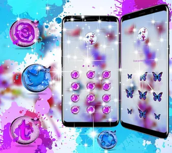 Butterfly Launcher Theme screenshot 1