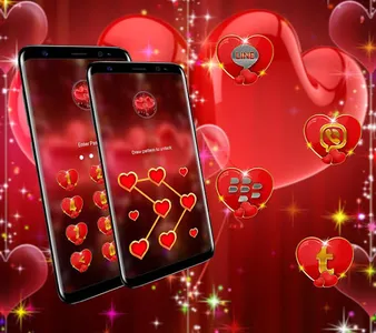 Valentine Heart Launcher Theme screenshot 4