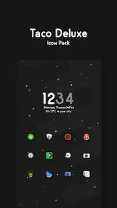 Taco Deluxe 🌮 - Icon Pack screenshot 0