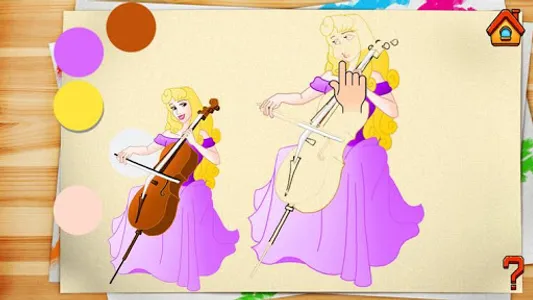 Junior Princess Paint screenshot 1