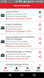 The New Desk - Nepali Job Sear screenshot 1