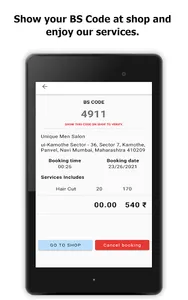Book Salon : Live seats, Salon screenshot 11