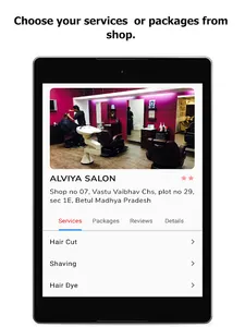 Book Salon : Live seats, Salon screenshot 13