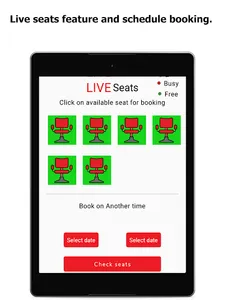 Book Salon : Live seats, Salon screenshot 14