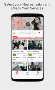 Book Salon : Live seats, Salon screenshot 3