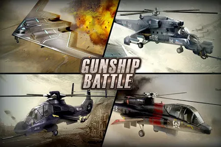 GUNSHIP BATTLE: Helicopter 3D screenshot 0