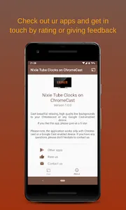 NixieTube Clocks on Chromecast screenshot 3