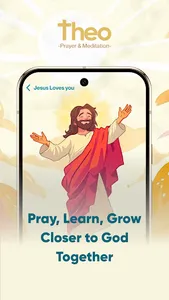 Theo: Prayer & Meditation screenshot 0