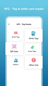 NFC : Tag & Debit card reader screenshot 1