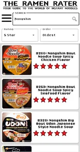 The Ramen Rater screenshot 1