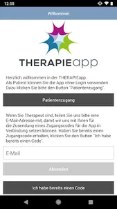 THERAPIEapp screenshot 0