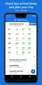 SG Bus Timing screenshot 0