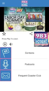 98.3 The Coast screenshot 0