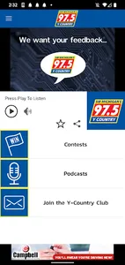 97.5 Y Country screenshot 0