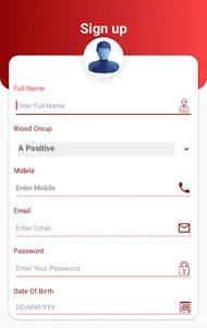 Bashgari Blood Donar Fedaratio screenshot 1
