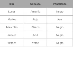 Calendario uniformes CRACCS screenshot 4