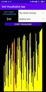 Sorting Visualization screenshot 1