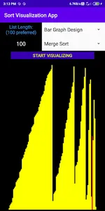 Sorting Visualization screenshot 3