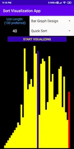 Sorting Visualization screenshot 4