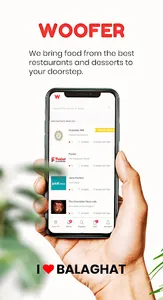 Woofer : Food Delivery & More screenshot 0