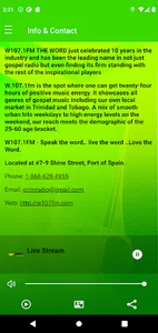W107FM screenshot 3