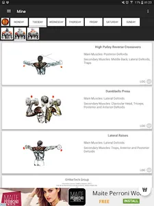 WOG GYM Exercises and Routines screenshot 11