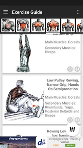 WOG GYM Exercises and Routines screenshot 3