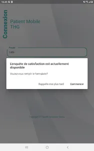 Patient mobile THG screenshot 5
