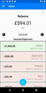 Minimalist Savings Tracker screenshot 0