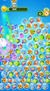 Bubble Burst Food Mania screenshot 2
