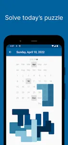 Daily Calendar Puzzle screenshot 0