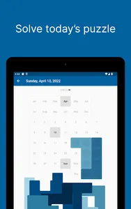 Daily Calendar Puzzle screenshot 4