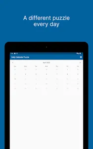 Daily Calendar Puzzle screenshot 9