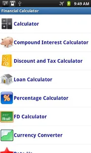 Financial Calculator screenshot 0