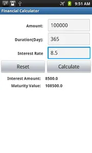 Financial Calculator screenshot 3