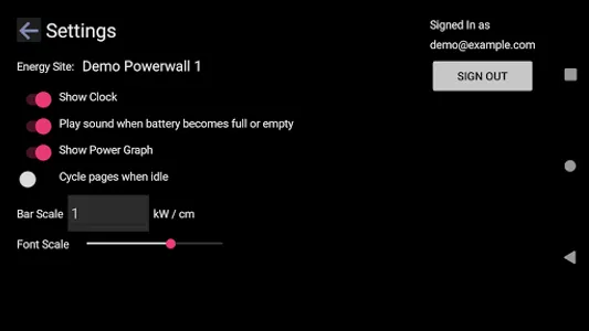 Powerwall Companion screenshot 2