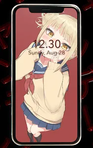 Yandere Wallpaper Anime girl screenshot 2