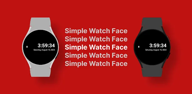 Simple Watch Face screenshot 0
