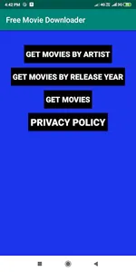 Free Movie Downloader screenshot 0
