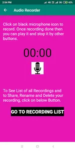 Audio Recorder screenshot 1