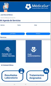 Consultorio Digital Médica Sur screenshot 10