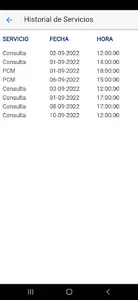 Consultorio Digital Médica Sur screenshot 2