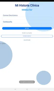 Consultorio Digital Médica Sur screenshot 9