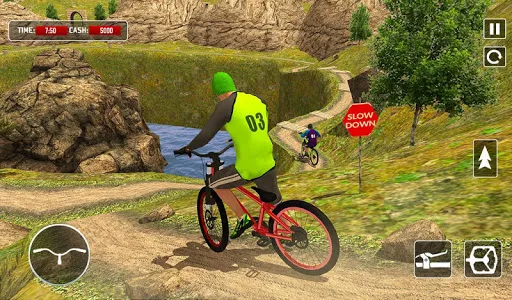 BMX Offroad Bicycle Rider Game screenshot 5