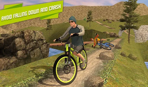 BMX Offroad Bicycle Rider Game screenshot 7