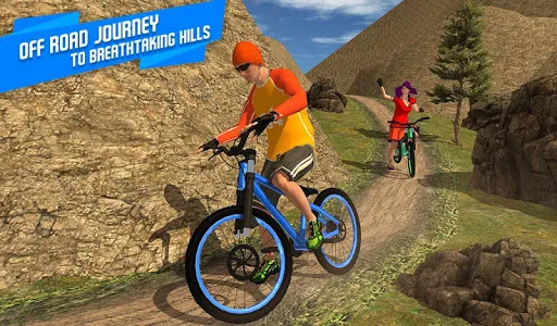 BMX Offroad Bicycle Rider Game screenshot 9