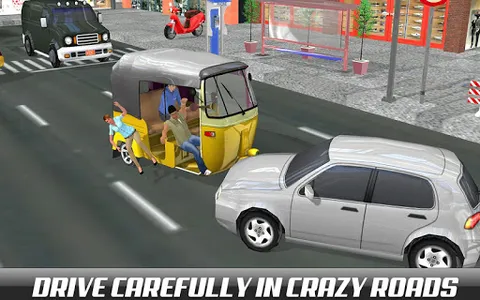 Rickshaw Auto Tuk Tuk Driver screenshot 22