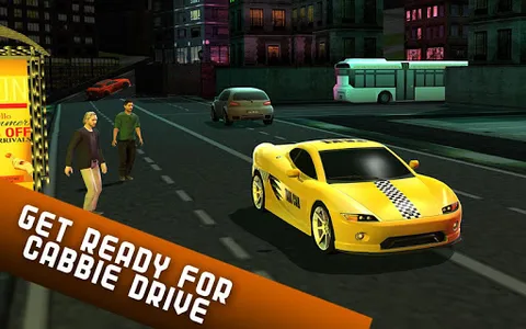 USA City Taxi Driver Mania Fun screenshot 14