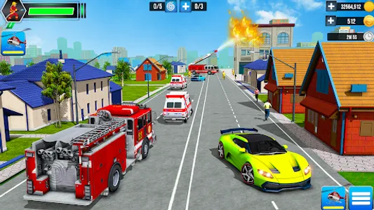 Firefighter: FireTruck Games screenshot 10