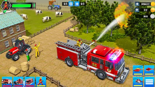 Firefighter: FireTruck Games screenshot 20